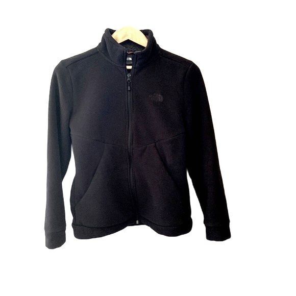 The North Face Black Fleece Full Zip Long Sleeve Jacket Size M - Picture 1 of 12